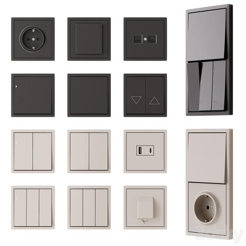 Sockets and switches Donel series R98