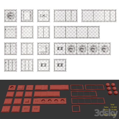 Sockets and switches Donel series R98