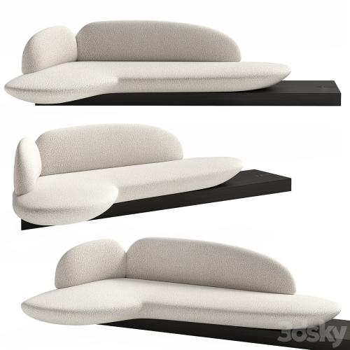 Origin large sofa by Jimmy Delatour