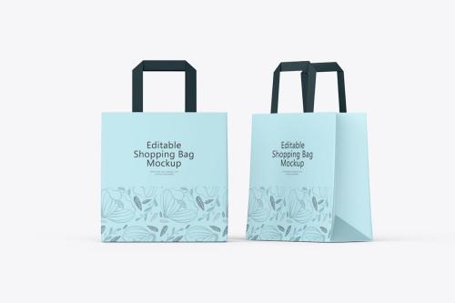 Paper Shopping Bag For Branding