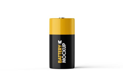 Battery PSD Mockup For Product Display