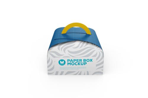 Paper Box Packaging PSD Mockup For Branding