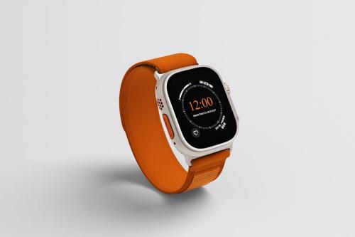 Apple Watch Ultra Mockup