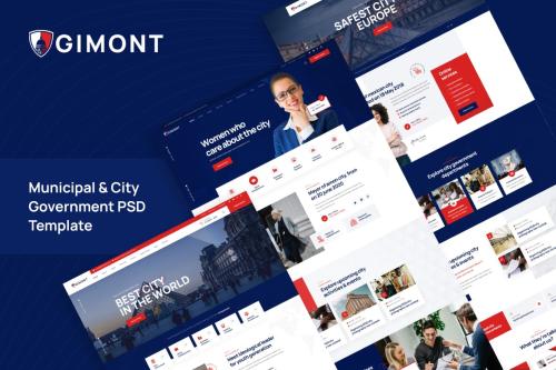 Gimont - Municipal & City Government PSD Template