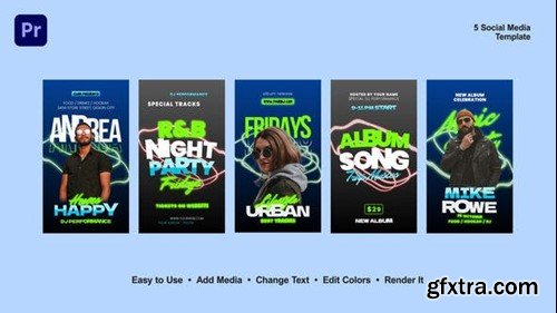 Videohive Instagram Concert Stories 52971004