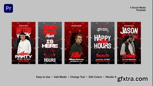 Videohive Instagram Dj Club Stories 52970969