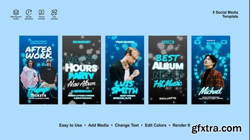 Videohive Instagram Dj Invitation Stories 52970905