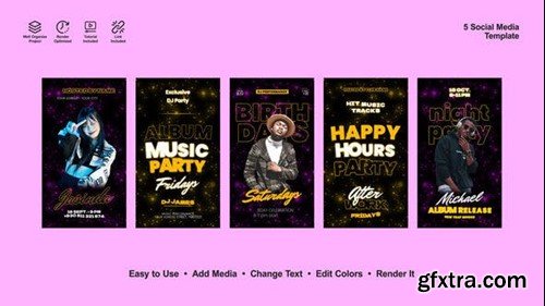 Videohive Instagram Concert Party 52970867