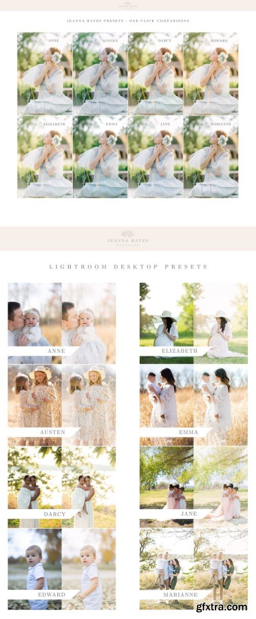 Jeanna Hayes Light and Airy Presets