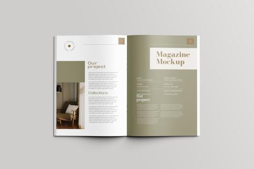 Magazine / Brochure Mockup A4