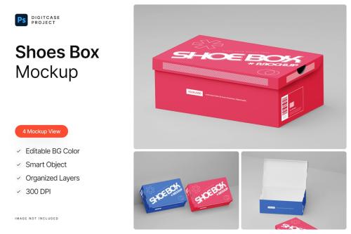 Shoes Box Mockup