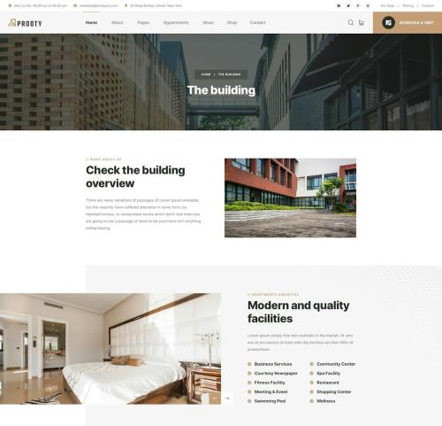 Prooty - Single Property PSD Template