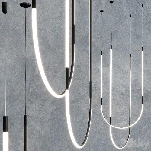 TUBS MODULAR Aluminum pendant lamp By LedsC4