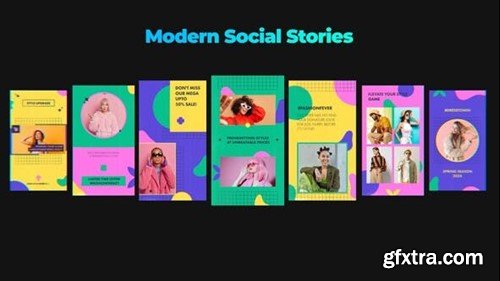 Videohive Modern Social Stories 52944634