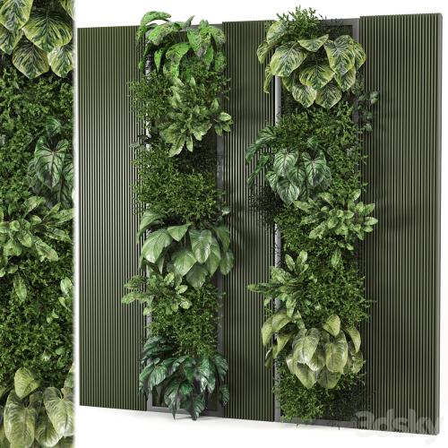 indoor wall vertical garden - Set 953