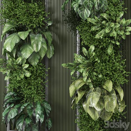 indoor wall vertical garden - Set 953