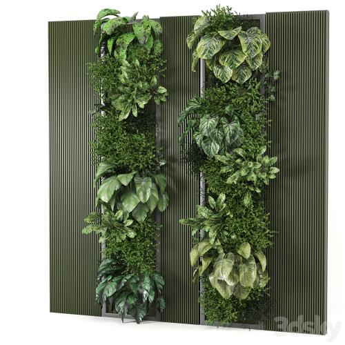 indoor wall vertical garden - Set 953