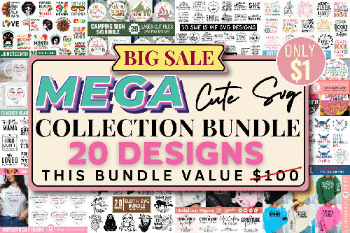 The Mega Coloring Pages Bundle