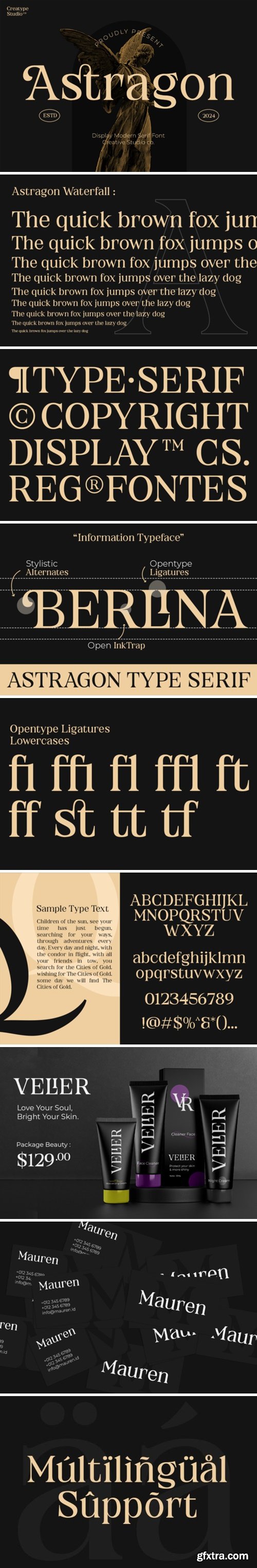 Astragon Font