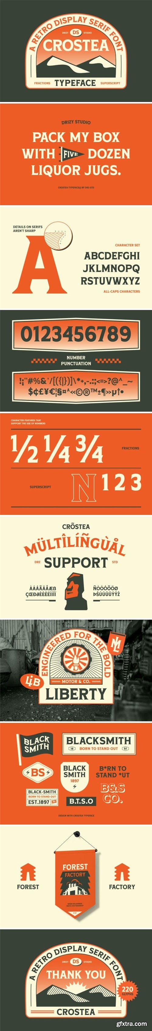 Crostea Font