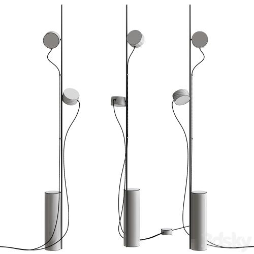 Post Led by Earnest Studio from Muuto Floor Lamp