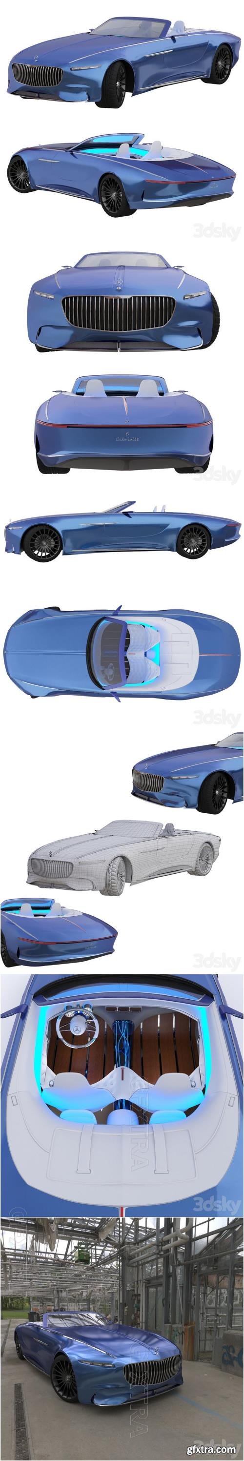 Mercedes Maybach Vision 6 2018 - 3D Model