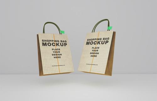 Shopping Bag Paper Mockups