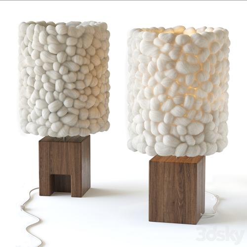 Table floor lamp, small size by Helen Loom