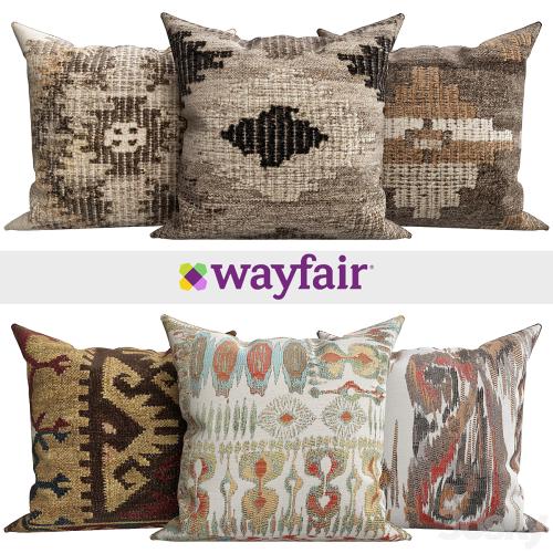 Decorative pillows from Wayfair shop