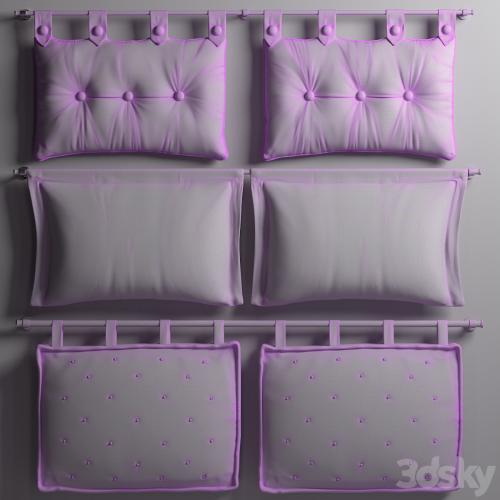 Headboard pillow