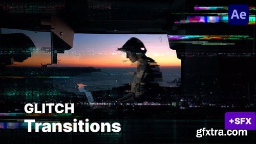 Videohive Seamless Glitch Transitions 52989682