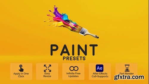 Videohive Paint Presets for After Effects 52993007