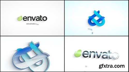 Videohive 3D Clean Logo Reveal 52992419