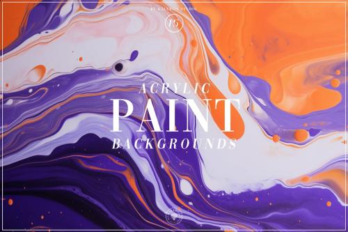 Acrylic Paint Backgrounds