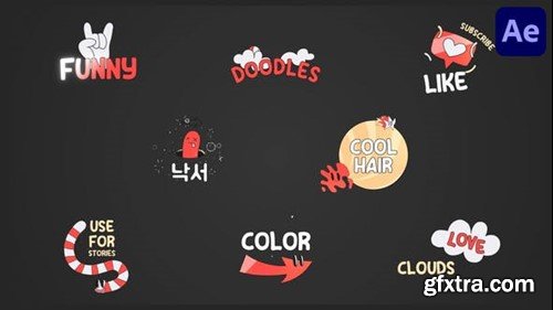 Videohive Retro Cartoon Titles for After Effects 52976770