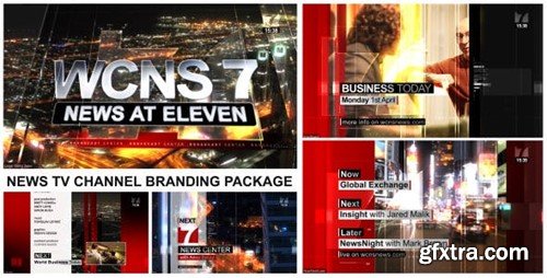 Videohive Broadcast Design News TV Channel Branding Package 7627892