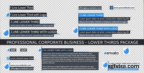 Videohive Professional Corporate Business - Lower Thirds 7939809