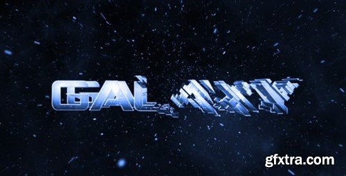 Videohive Galaxy Intro - Glass Logo Reveal 1848940