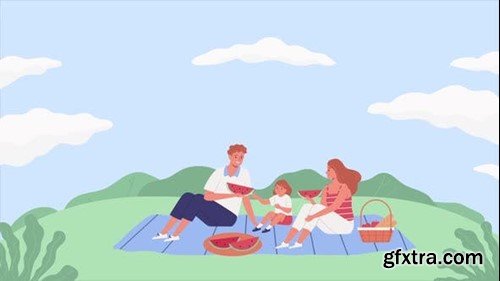 Videohive Happy family 52939149