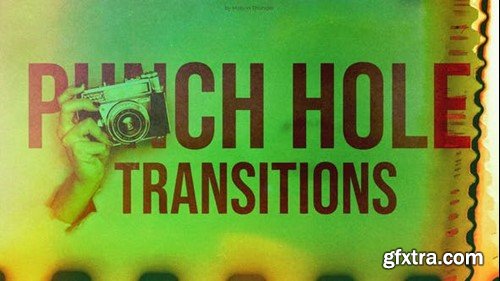 Videohive Punch Hole Transitions 52776576