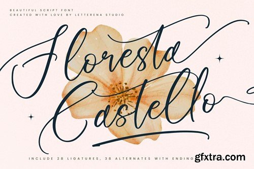 Floresta Castello Script Font 48JF7Q4