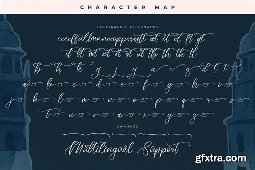 Floresta Castello Script Font 48JF7Q4