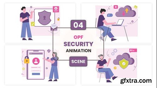 Videohive Opf Security Animation Scene 53011300