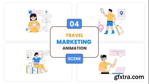 Videohive Travel Marketing Animation Scene 53011629