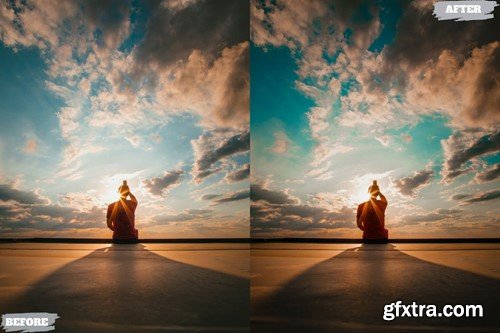 Golden Hour Lightroom Presets Dekstop and Mobile 7TZL98N