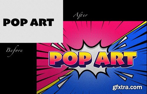 Pop Art Text Effect ULHS5DK