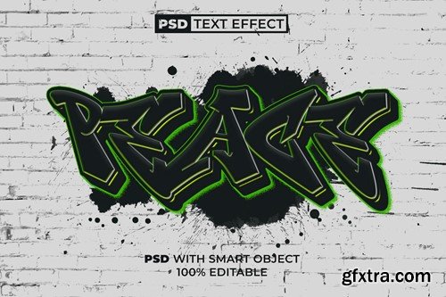 Graffiti Text Effect Style 3HT7SBN