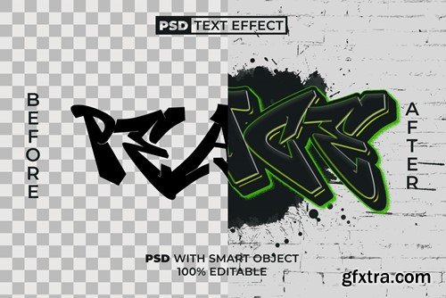 Graffiti Text Effect Style 3HT7SBN