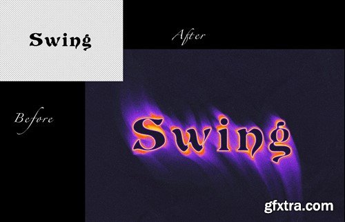 Swing Editable Text Effect 4YB3T3K