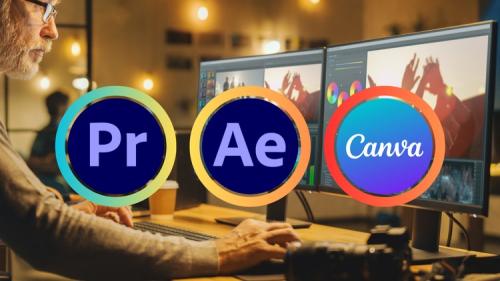 Udemy - Social Media Video Editing: Premiere Pro After Effect Canva